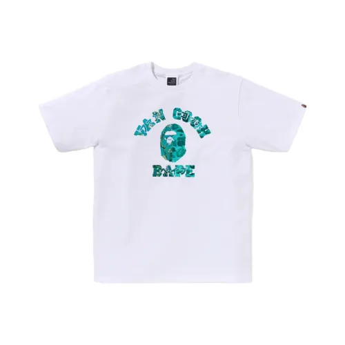 A BATHING APE Van Gogh Museum, Collaboration Унисекс Футболки