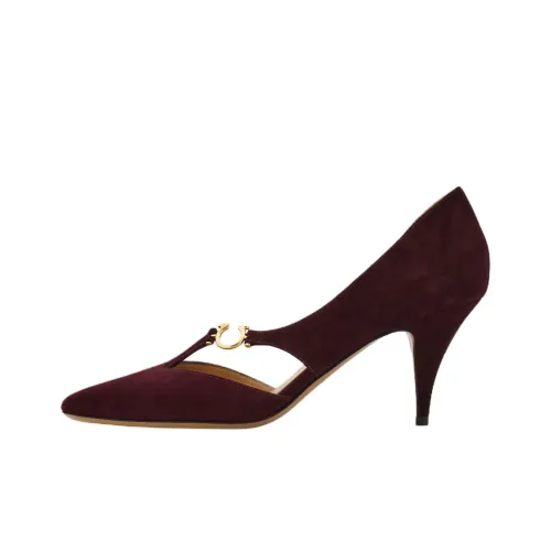 Ferragamo Gancini Высокие каблуки Бордовый Женские