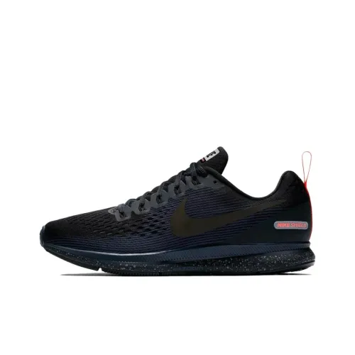 Nike Air Zoom Pegasus 34 Low Топ Беговые кроссовки Мужской Черный