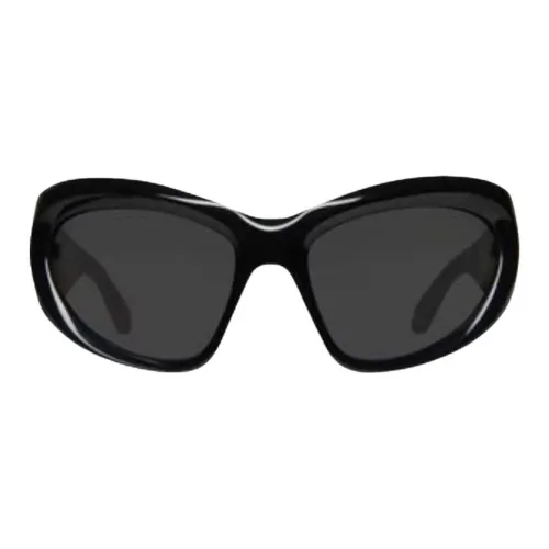 Balenciaga Bio на основе инъекционного литья нейлон Кошачий глаз Солнцезащитные очки Мужской Черный