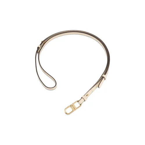 Delvau Alpina Рифленая Телячья Кожа Сумка Ремешок Женская Бежевая