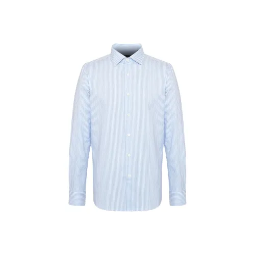 Satchi Небесно-голубой Мужские Рубашки