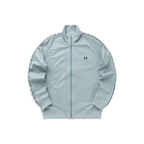 FRED PERRY Куртки и Пальто Мужской Серебристый Синий