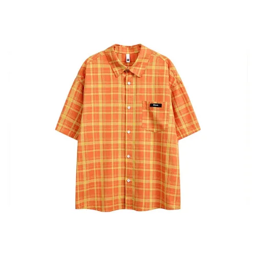 KEIRANDUN Апельсин Унисекс Рубашки