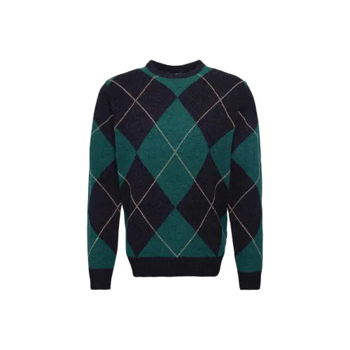 BARBOUR Мужские черные свитеры