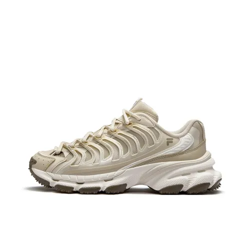FILA FUSION BRACKET Starship Shoes Кэжуал Низкий Топ Frozen Dew Yellow/Gravel Brown FG Женские