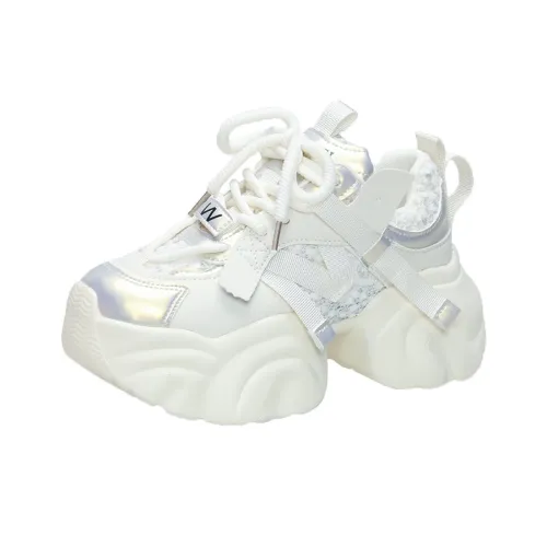 Dawei's House Низкий топ массивные кроссовки женские