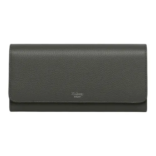 Mulberry GRAIN LEATHER Кошелек Женские Уголь