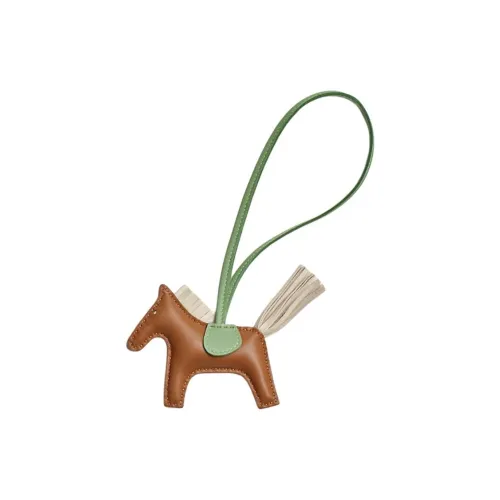 HERMES Rodeo Milo (фиолетовый) Lambskin Сумка Аксессуар Маленький Унисекс Gold Мел Белый