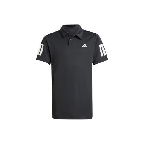 Adidas Поло Черное для Подростков