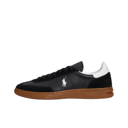 Polo Ralph Lauren Немецкие армейские кроссовки Low Топ Черный Унисекс