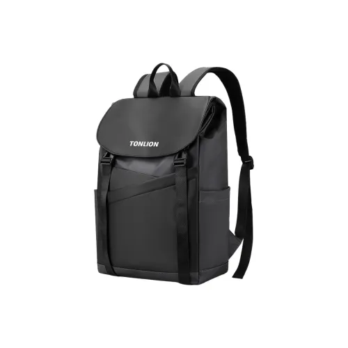 Tonlion Рюкзак из ПВХ (поливинилхлорид) стандартный мужской черный