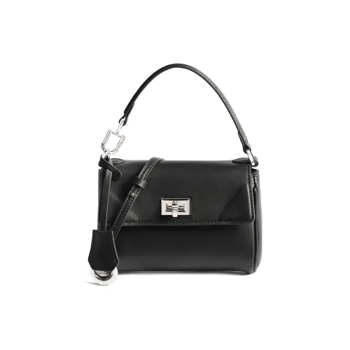 BELLE Коровья кожа Сумка Маленькая Женская Черная Синяя