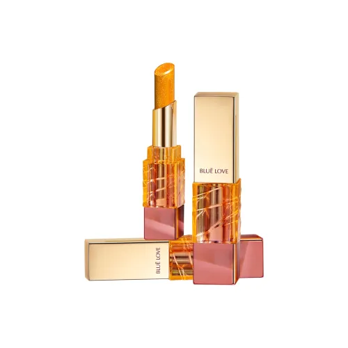 LANSEZHILIAN Стекло Золотой Розовый Помада Искрящаяся Позолоченная Помада Золотая Искра Легко Смешиваемая Сияние 1 Пачка 2 Пачки