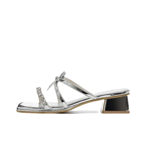 Daphne Кожаный Пэчворк Тихий Слипоны Женские