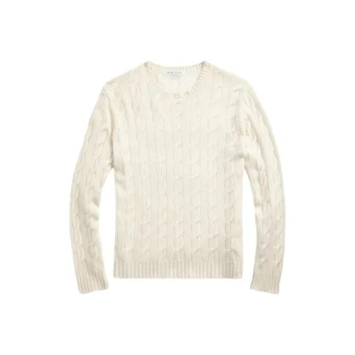 Ralph Lauren Purple Label Кашемир Свитер Мужской Бежевый Желтый