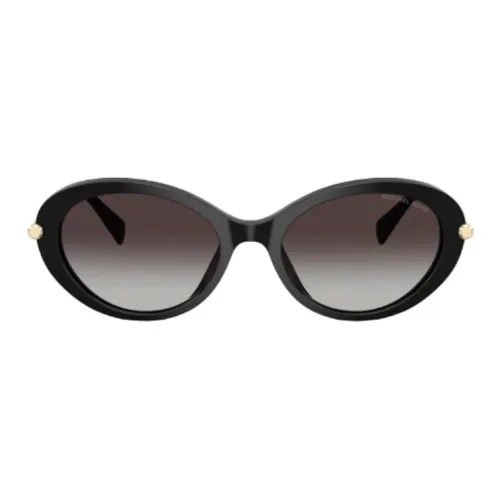 MICHAEL KORS Ацетат OVAL SUNGLASSES Унисекс Черный