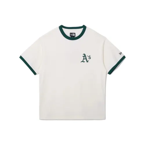 New Era Слоновая кость Унисекс Футболка