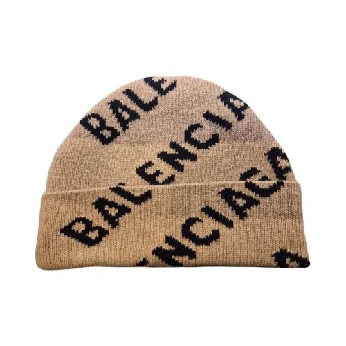 Balenciaga Шерстяные Бини Мужской Бежевый