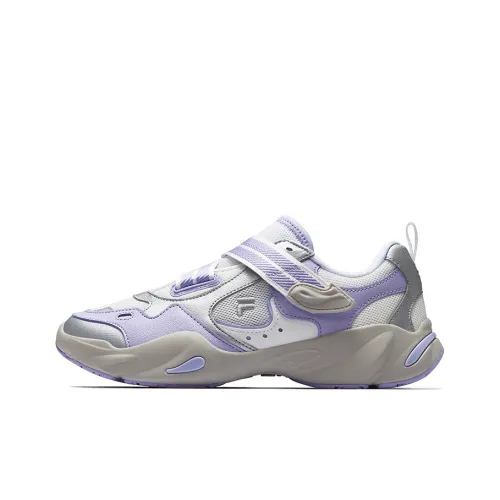 FILA FUSION EVA SLIM Waterdrop Shoes Низкий Топ Casual Женский Серый Фиолетовый