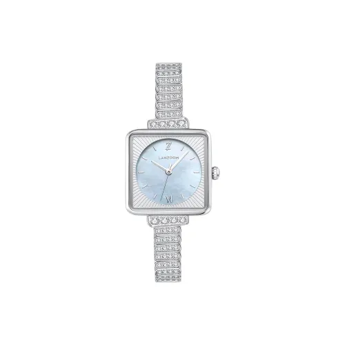 LANZOOM Кварцевый механизм Женские часы 25мм*25мм*7,6мм Синий