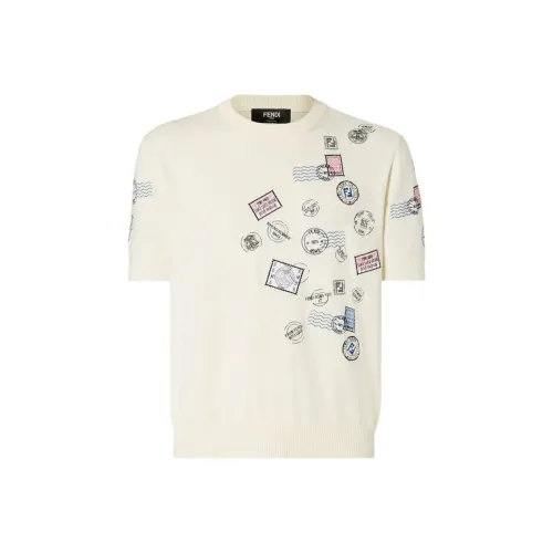 Fendi Белые Мужские Свитера