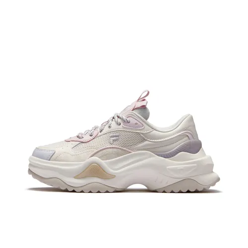 FILA FUSION BIANCO II Низкий Топ Casual Женский Кремовый Серый