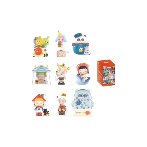 TOYCITY Винтаж TOY HOUSE Коллекция Слепые Коробки Один Mystery Коробка Целая Коробка 8 шт