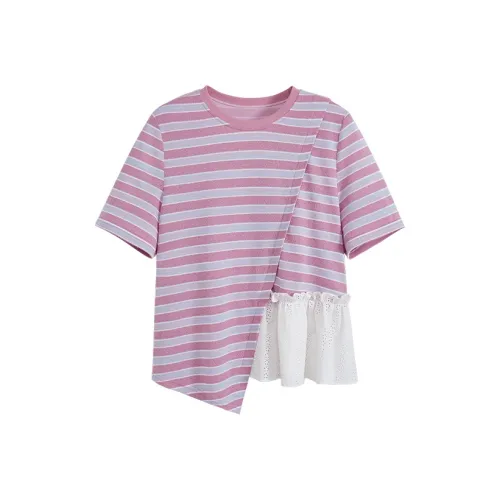 KUOSE Полосы Женские T-рубашки