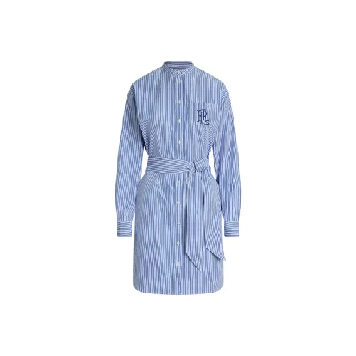 Ralph Lauren Blue Женские Длинные Рукава Платья