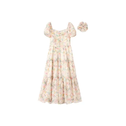 DX.DAXI Тюльпан Розовый Женские Слиплатья