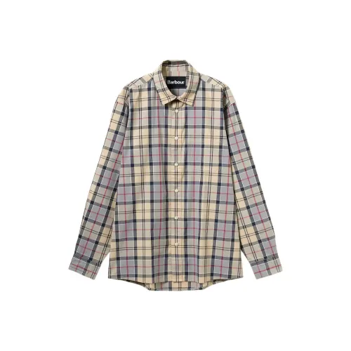 BARBOUR Желтые Мужские Рубашки