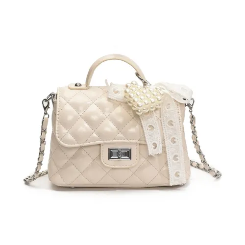 Meow In The Grass ПУ (полиуретан) Сумка через плечо Сумка Женская Белая Черная Серебряная Желтая