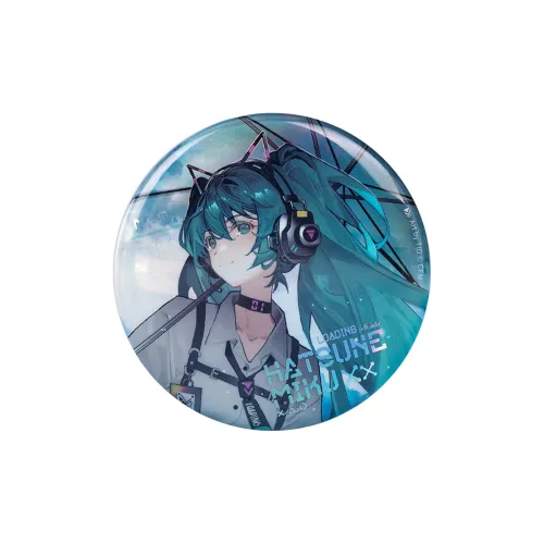 POP MART Коллаборация Edition Hatsune Miku Misaligned Beyond Коллекция Значки