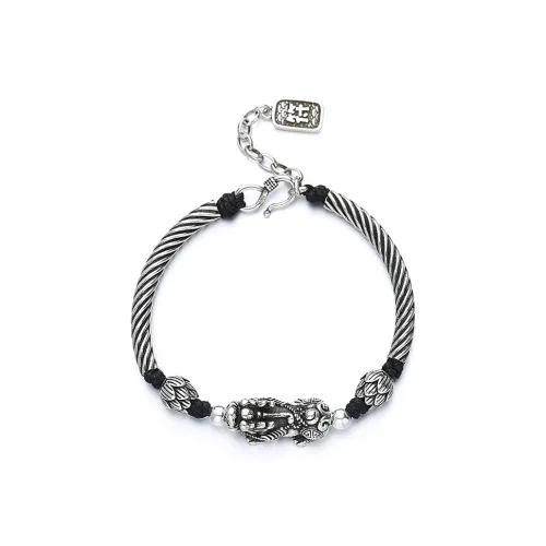 Inkopper Браслеты из меди с серебряным покрытием унисекс