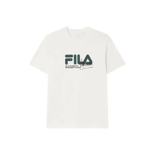 FILA Cloud White Цвет Мужская T-Рубашка