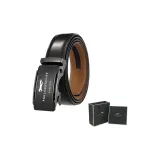 Черные линзы/металлическая застежка + 95 узор, черный ремешок (коробка)