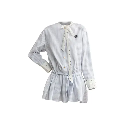 WLEQK Длинное платье с длинными рукавами женское