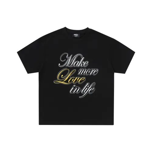 Makemore Черный Унисекс T-рубашки