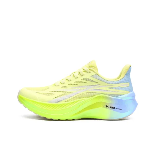 A.Knackfuss Противоскользящий и Износостойкий Отскок Дышащий Низкий Топ Детские Беговые Кроссовки Ледниково-Синий Розовый Подростки