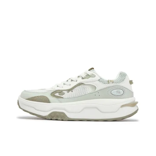 361° Противоскользящий Износостойкий Дышащий Низкий Топ Casual Женский Рудный Серый Зеленый