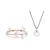 Комплект одежды для котят "Благополучие и счастье" [Кошачья лапка + Черное ожерелье]