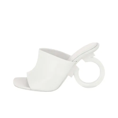 Ferragamo Слипоны 10,5 см Женские Белые