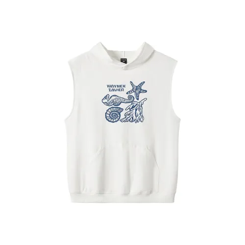 WAYNEXZAVIER Белый Мужской Топы без рукавов