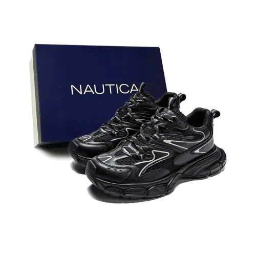 NAUTICA Высота Увеличивающие Низкие Кеды Мужские Черные