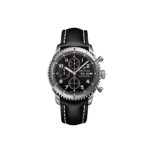 BREITLING Legend Aviation Collection Автоматический Механический Часы Мужские 43 мм Черный Циферблат