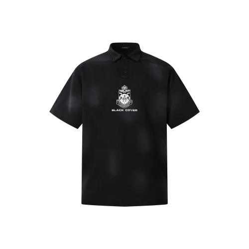 98SQUID Черное унисекс-поло