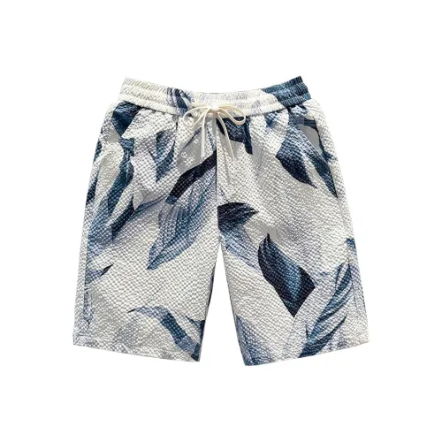 YOUSEKOO Белые Унисекс Повседневные шорты