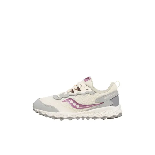 Saucony Peregrine KDZ Детская беговая обувь Бежевого цвета Kids