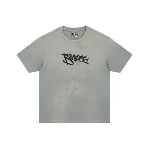 Безшовный крой Унисекс Футболки